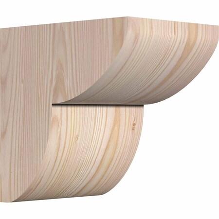 Ekena Millwork Crestline Rough Sawn Corbel, Douglas Fir, 6"W x 8"D x 8"H COR06X08X08CRE00RDF